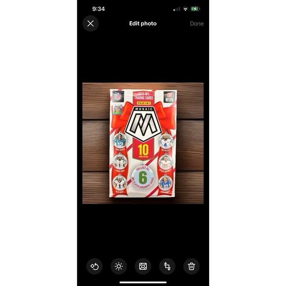 Lot of 5 -2025 Panini NFL Mosaic Holiday Ornament Box Factory Sealed ! - Picture 2 of 6